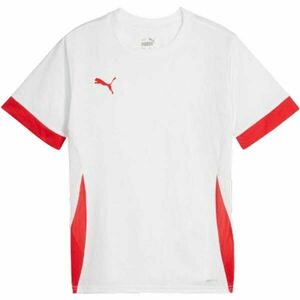 Puma TEAMGOAL MATCHDAY JERSEY JR Dětské sportovní triko, bílá, velikost obraz