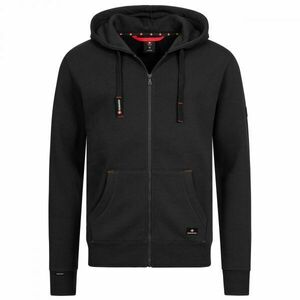 HOHENHORN WOODBERG Pánská mikina s kapucí, černá, velikost obraz