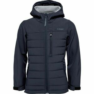 LOAP LODUR Dětská softshellová bunda, tmavě modrá, velikost 122-128 obraz