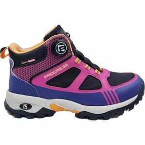 PROGRESS TREK MID WP Juniorské boty s membránou, černá, velikost obraz