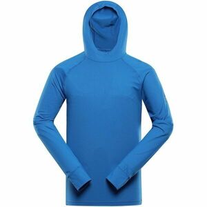 ALPINE PRO IZAR Pánská sportovní mikina, modrá, velikost obraz