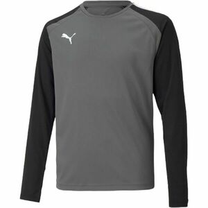 Puma TEAMPACER JERSEY TEE Chlapecké triko, šedá, velikost obraz