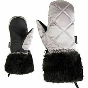 Ziener KWINZI-Z MITTEN LADY Dámské lyžařské palčáky, stříbrná, velikost obraz