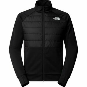 The North Face M REAXION 2.0 FLEECE HYBRID FULL ZIP JAC Pánská hybridní mikina, černá, velikost obraz