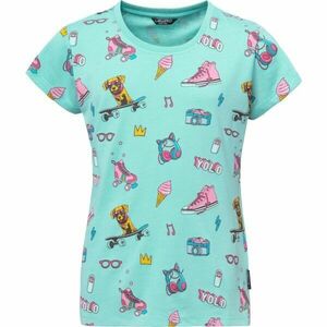 Lewro CELESTIE Dívčí triko, světle modrá, velikost 116-122 obraz