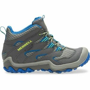 Merrell CHAMELEON 7 MID WP Dětské turistické boty, šedá, velikost 35 obraz