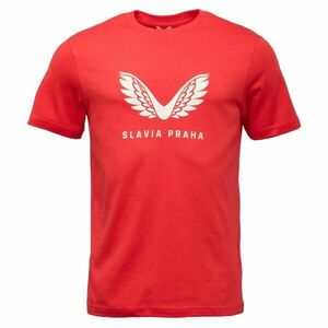 CASTORE SLAVIA PRAGUE PRESENTATION LOGO TEE Pánské triko, červená, velikost XXL obraz