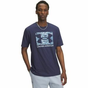 Under Armour ABC CAMO Pánské triko, tmavě modrá, velikost obraz