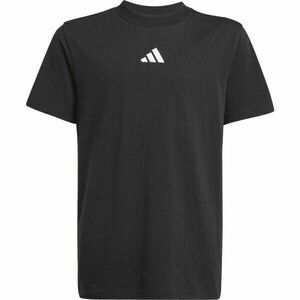 adidas T-SHIRT KIDS Dětské triko, černá, velikost obraz