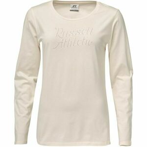 Russell Athletic LS CREW T-SHIRT Dámské tričko, béžová, velikost obraz