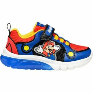 Geox J CIBERDRON Dětská vycházková obuv, modrá, velikost obraz