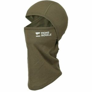 MONS ROYALE SANTA ROSA MERINO BALACLAVA Univerzální funkční kukla, tmavě zelená, velikost obraz