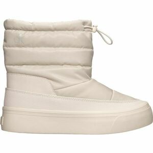 Calvin Klein VULC FLATF SNOWBOOT NYLON MIX MG Kotníková obuv, béžová, velikost obraz