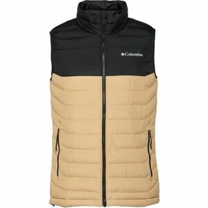 Columbia POWER LITE II VEST Pánská zimní vesta, béžová, velikost obraz