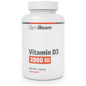GymBeam VITAMIN D3 2000 IU - 240 CAPS Vitamín, , velikost obraz