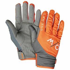 One Way STORM Běžecké rukavice, šedá, velikost obraz