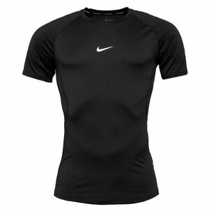 Nike M NP DF TIGHT TOP SS Pánské tréninkové tričko, černá, velikost XXL obraz