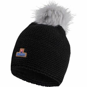 FLLÖS FANLINE HAT SLOVAKIA 6 Zimní čepice, černá, velikost obraz