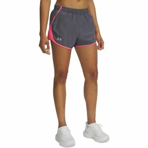 Under Armour FLY BY 3'' Dámské kraťasy, tmavě šedá, velikost M obraz