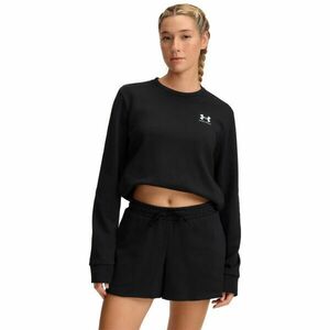 Under Armour RIVAL TERRY CREW Dámská lehká mikina, černá, velikost obraz