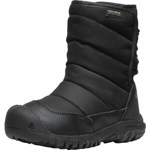 Keen PUFFRIDER WP Dětská zimní obuv, černá, velikost 24 obraz