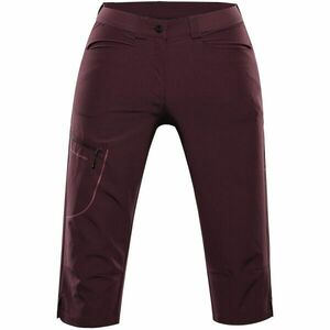 ALPINE PRO WEDERA 2 Dámské tříčtvrteční kalhoty, fialová, velikost obraz