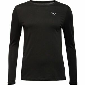 Puma ESSENTIALS LONG SLEEVE TEE Dámské triko, černá, velikost obraz