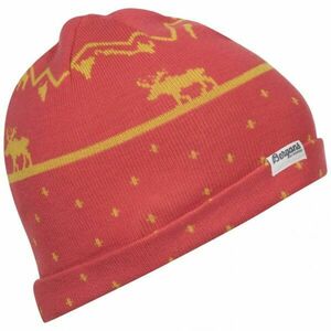 Bergans MOUNTAIN MOOSE KIDS BEANIE Dětská čepice, červená, velikost obraz