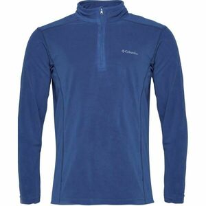 Columbia KLAMATH RANGE II HALF ZIP Pánská outdoorová mikina, modrá, velikost obraz