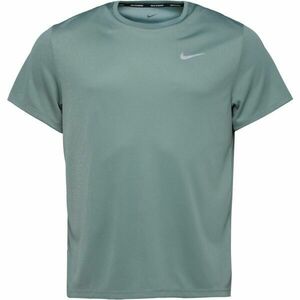Nike DRI-FIT MILER Pánské tréninkové tričko, zelená, velikost obraz