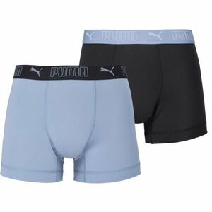 Puma M SPORT MICROFIBER BOXERS 2P Pánské boxerky, světle modrá, velikost obraz