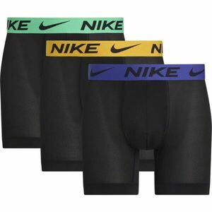 Nike DRI-FIT ESSENTIAL MICRO BOXER BRIEF 3PK Pánské boxerky, černá, velikost XXL obraz
