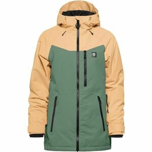 Horsefeathers LARK Dámská lyžařská/snowboardová bunda, zelená, velikost obraz