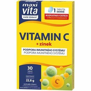 VITAR MAXI VITA VITAMIN C + ZINEK Doplněk stravy, , velikost obraz
