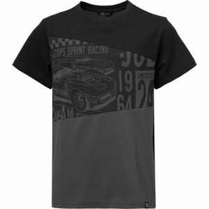 Lewro DATHAN Chlapecké triko, černá, velikost 128-134 obraz