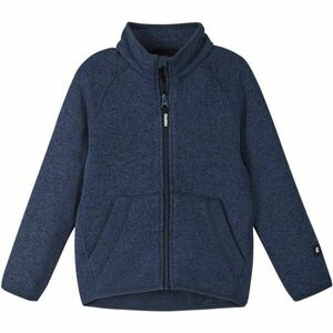 REIMA HOPPER Dětský fleecový svetr, tmavě modrá, velikost obraz