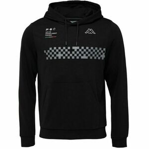 Kappa LOGO GRACOR Pánská mikina, černá, velikost obraz