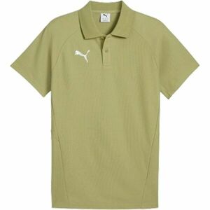 Puma TEAMEVOSTRIPE POLO Pánské polo triko, khaki, velikost obraz