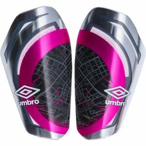 Umbro NEO PRO TECTA II GUARD W/SLEEVE Fotbalové chrániče, šedá, velikost obraz
