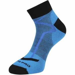ALPINE PRO GANGE Kotníkové sportovní ponožky, modrá, velikost obraz