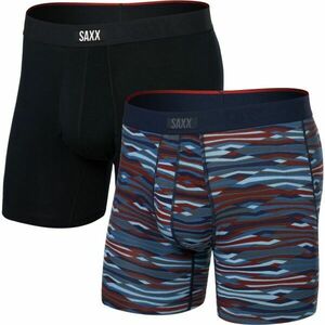 SAXX VIBE XTRA SOFT COMFORT 2PK Pohodlné boxerky, černá, velikost obraz