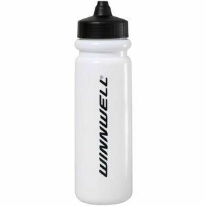 WINNWELL HOCKEY BOTTLE 800ML WITH NON-SPILL CAP WITH LOGO Sportovní láhev, bílá, velikost obraz