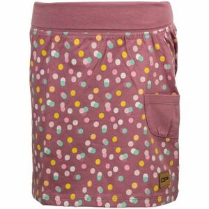 ALPINE PRO ASKIO Dívčí letní sukně, vínová, velikost 116-122 obraz