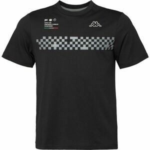 Kappa LOGO GERACER Pánské triko, černá, velikost obraz