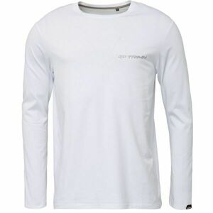 TRIMM BRAVE Pánské tričko s dlouhým rukávem, bílá, velikost XXXL obraz