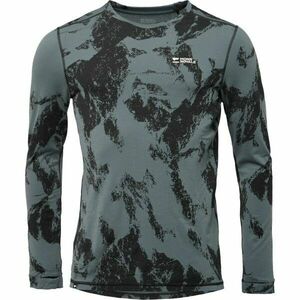 MONS ROYALE CASCADE Pánské funkční triko, tmavě šedá, velikost XXXL obraz