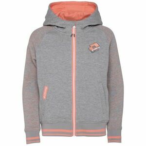 Lotto MANET Dívčí celorozepínací mikina s kapucí, šedá, velikost 152-158 obraz