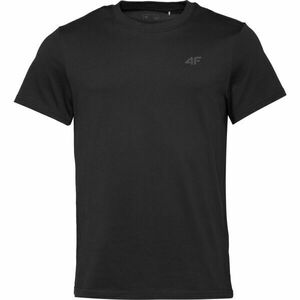 4F TSHIRT Pánské triko, černá, velikost obraz