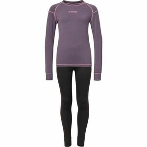Klimatex PIKAO Dětský set funkčního prádla, fialová, velikost obraz