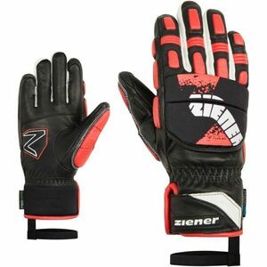 Ziener LONOS-Z RACE AS PR JUNIOR Dětské lyžařské rukavice, černá, velikost obraz